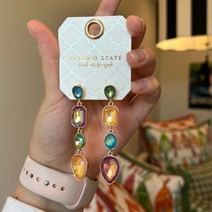 Altar’D State Colorful Dangle Earrings